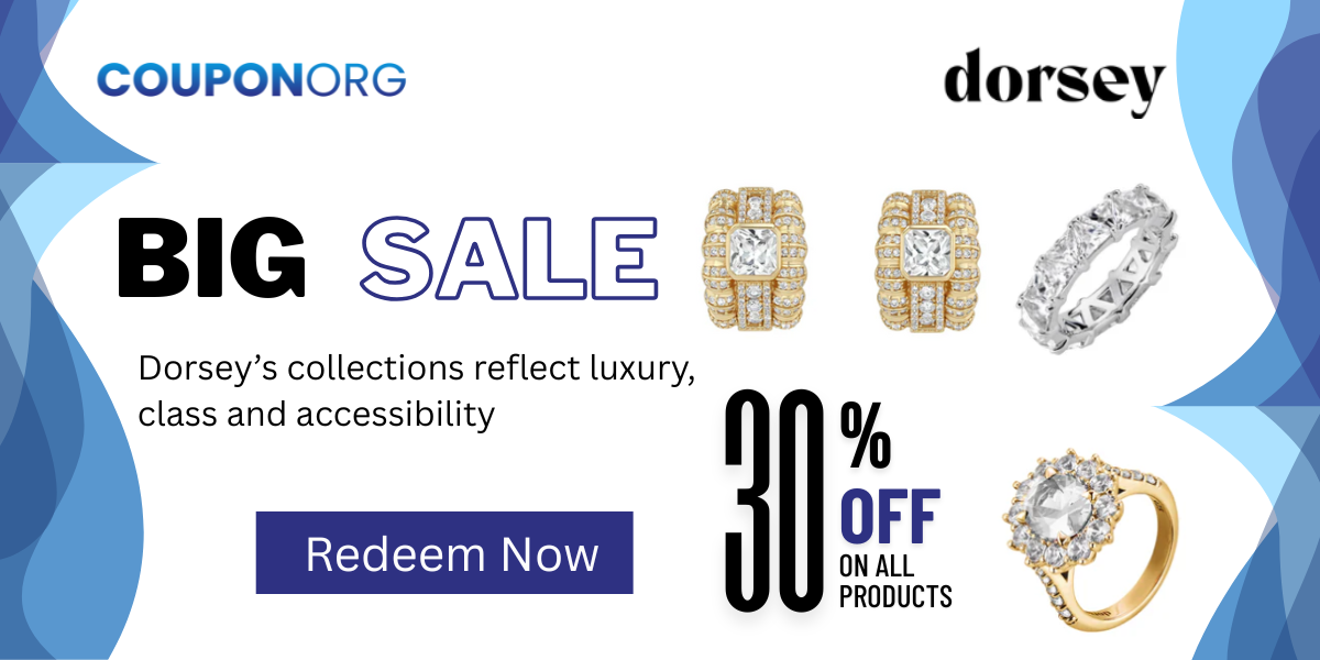Dorsey coupon code 2025