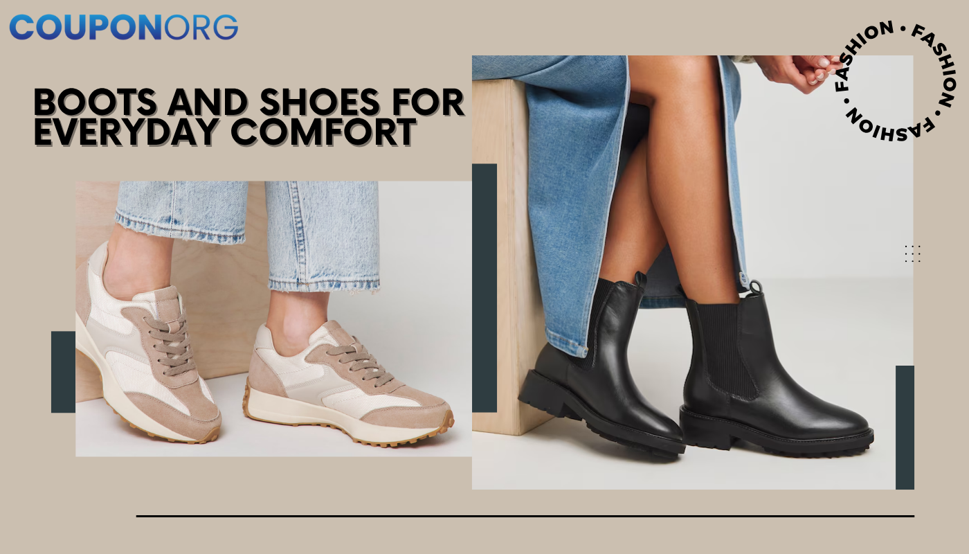 Trendy Boots and Shoes for Everyday Comfort
