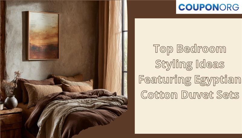 Style Bedroom with Egyptian Cotton Duvet Sets