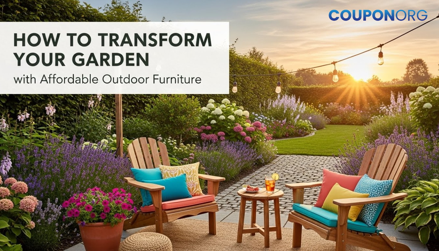 Affordable Outdoor Furniture To Transform Your Garden