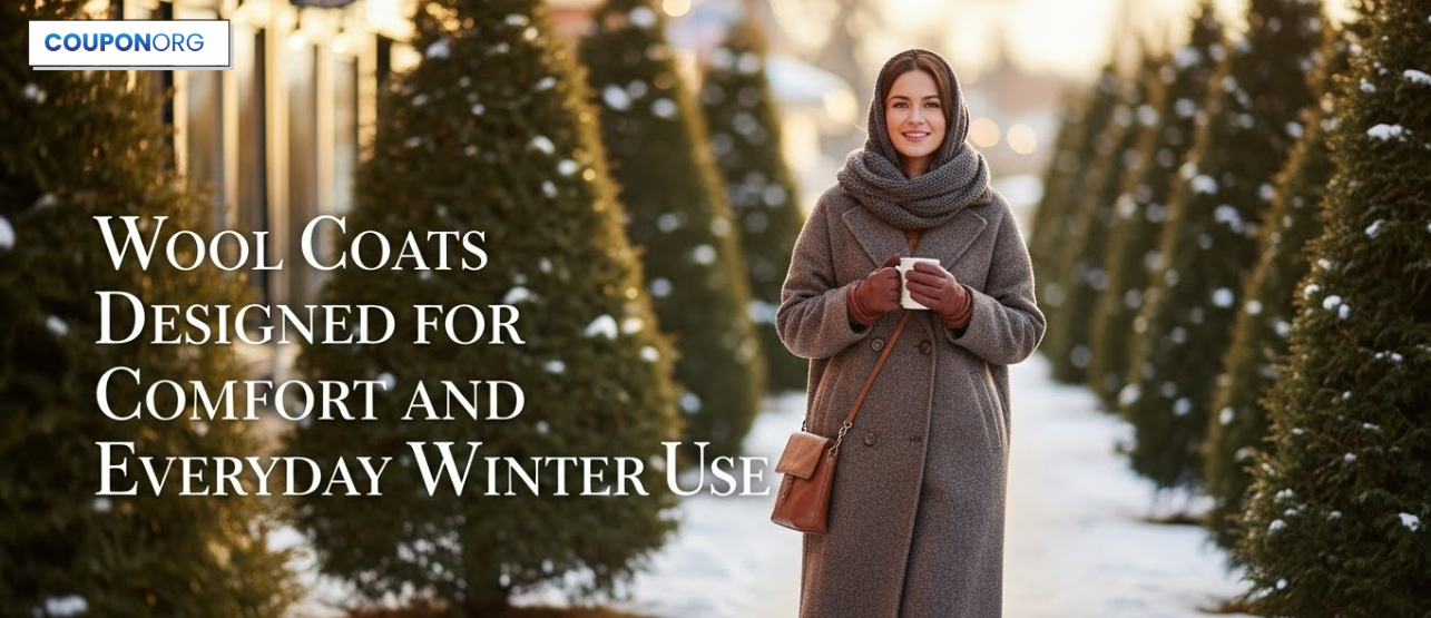 Wool Coats Designed for Comfort and Everyday Use
