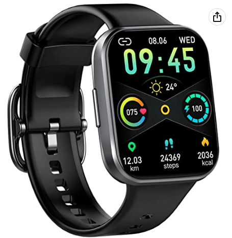 Smart Watch for Men Women, 2022 Fitness Tracker 1.69" Touch Screen Smartwatch Fitness Watch 25 Sports