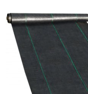 VEVOR 6FTx300FT Premium Weed Barrier Fabric Heavy Duty 3.2OZ, Woven Weed Control Fabric, High Permeability Good for Flower Bed, Geotextile Fabric for Underlayment, Polyethylene Ground Cover